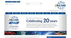 Desktop Screenshot of mafordeurope.com